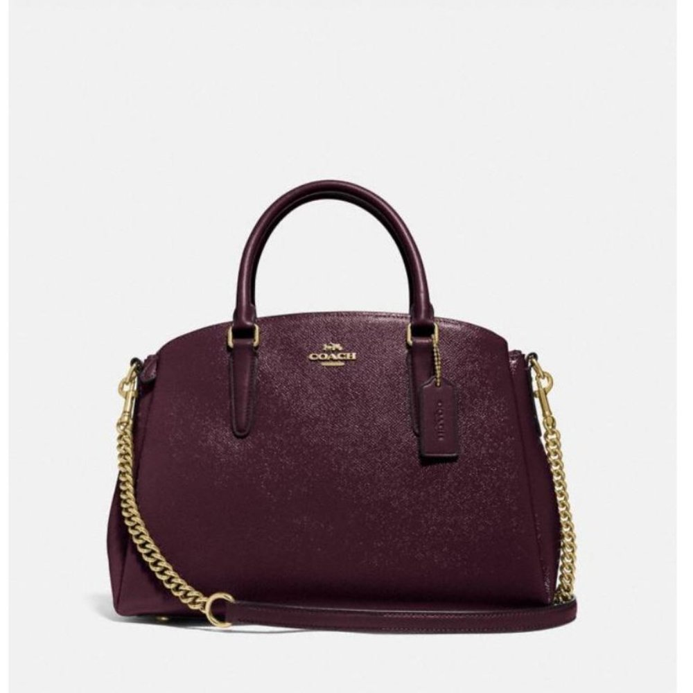 Coach Sage Caryall in Oxblood (maroon)